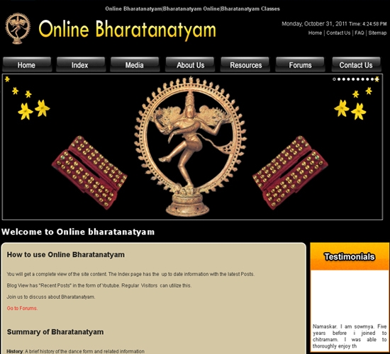 Onlinebharatanatyam