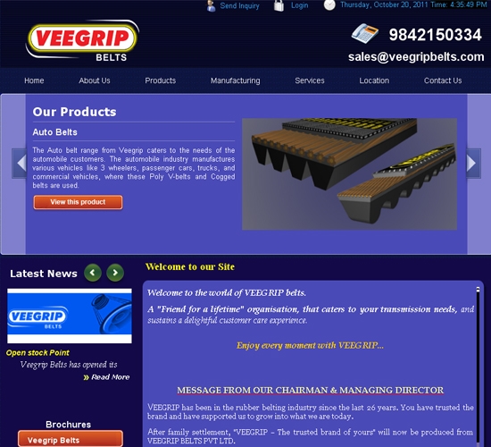 Veegrip Belts